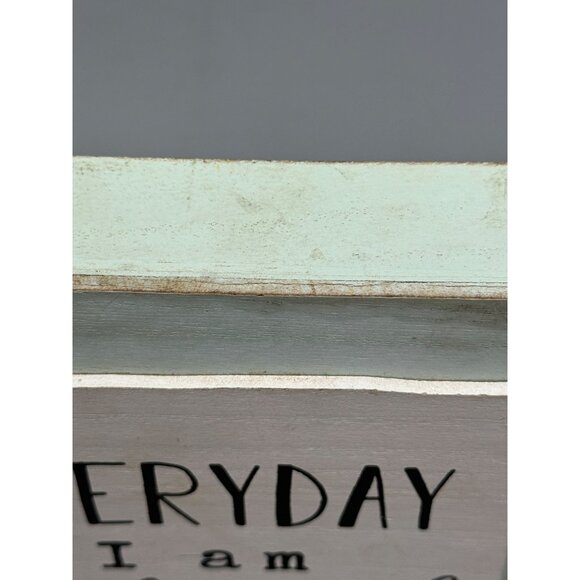 Everyday I Am Blessed Wooden Wall Plaque Decor READ - Picture 5 of 14